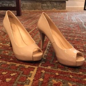 Nine West Nude Pumps